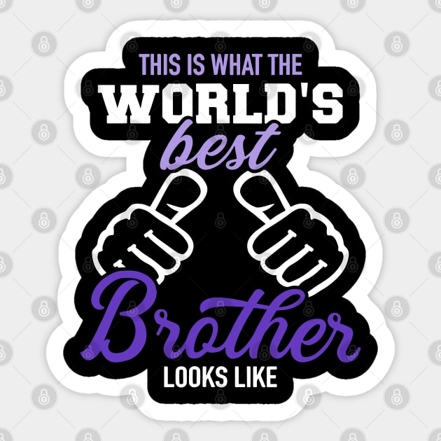 Best brother Sticker by LEGO